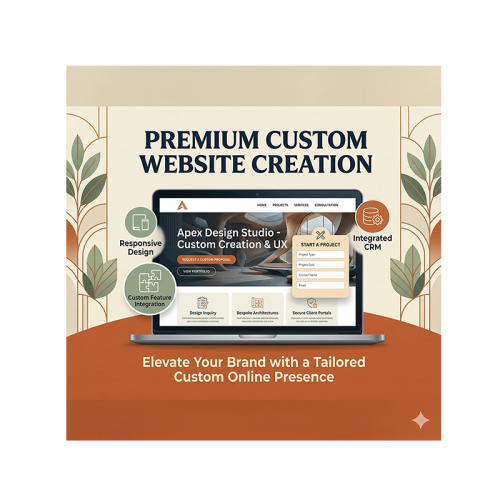 Step 5 — Premium Custom Website Creation