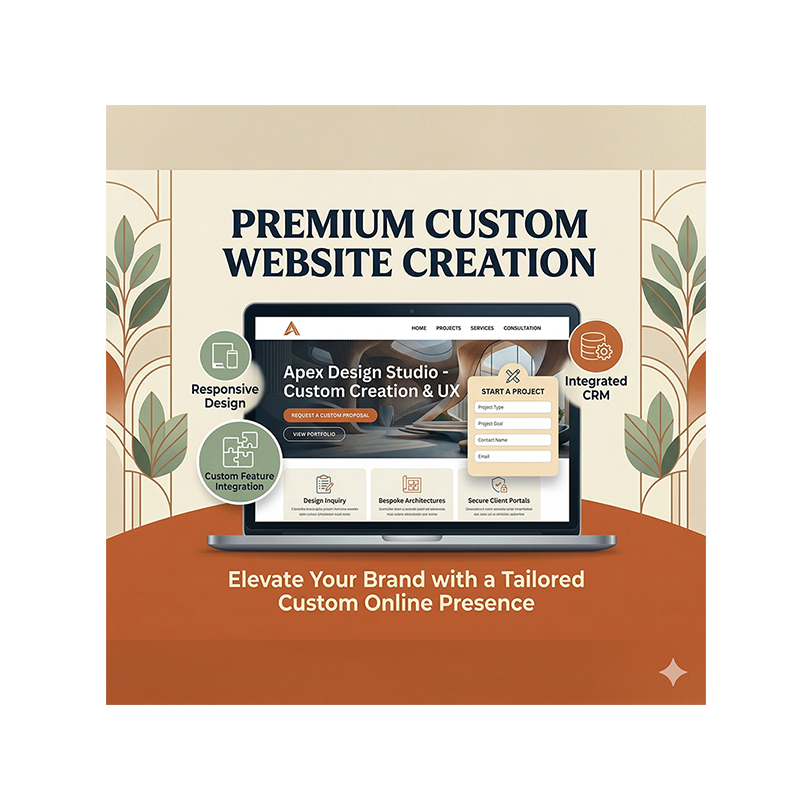 Step 5 — Premium Custom Website Creation